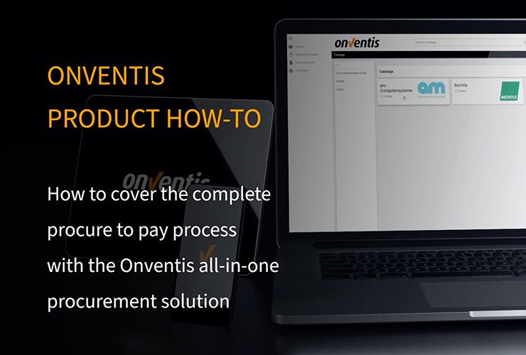 How to cover the complete P2P process within the Onventis solution