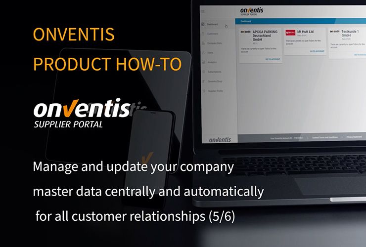 Manage & update master data centrally for all customer relationships (5/6)